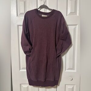 Sweater dress in burgundy from Plenty
